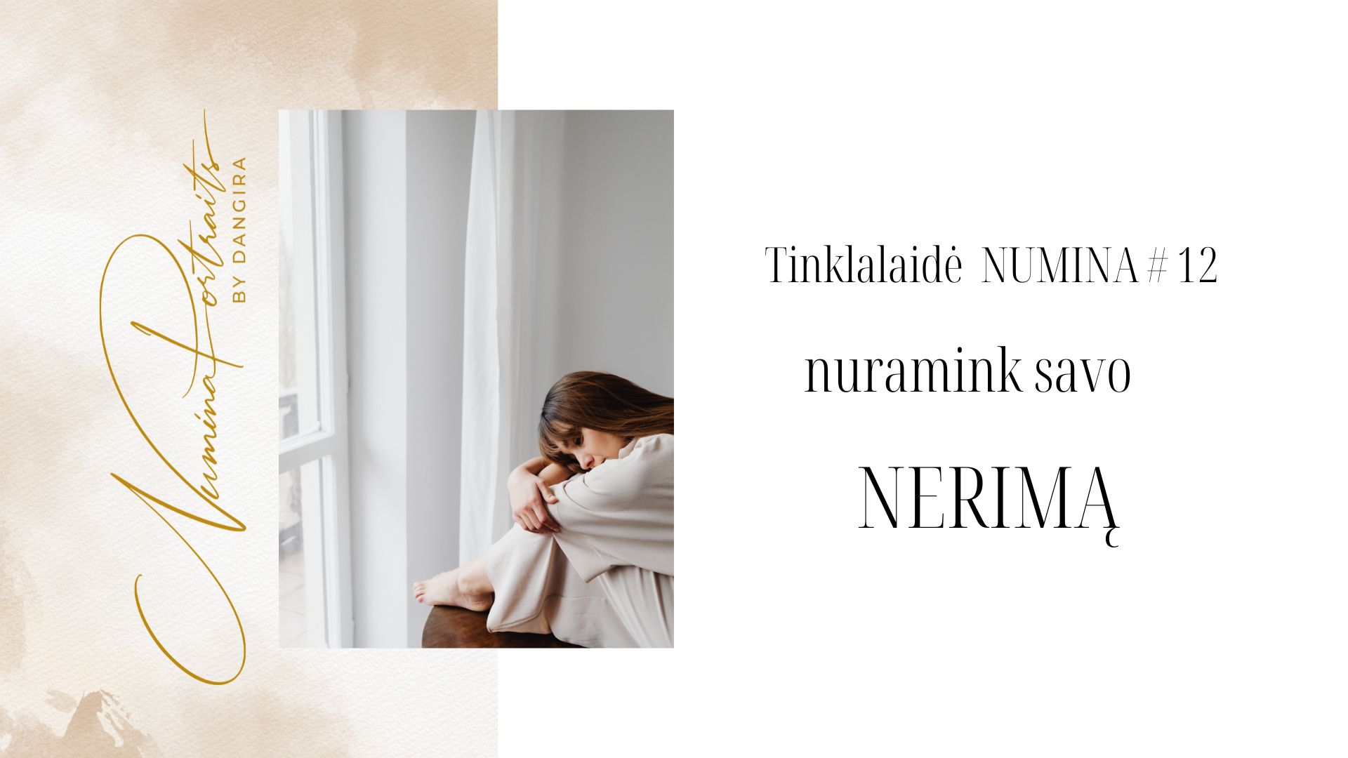 padėk sau nuraminti nerimą